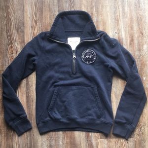 Abercrombie & Fitch 1/4 Zip Sweatshirt